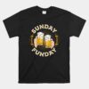 Sunday Funday Football Beer Unisex T-Shirt