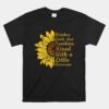 Sunflower Born In October Birthday Unisex T-Shirt