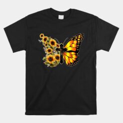 Sunflower Butterfly Faith Unisex T-Shirt