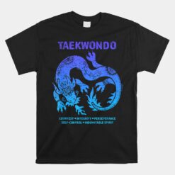 Taekwondo Tkd Tae Kwon Do Dragon Unisex T-Shirt