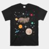 Tardigrade In Space - Water Bear Microbiology Moss Piglet Unisex T-Shirt