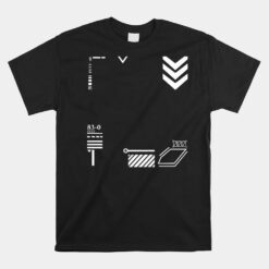 Techwear Goth Ninja Black Sign Unisex T-Shirt