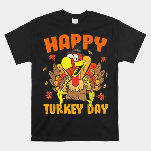 Thanksgiving Turkey Unisex T-Shirt Holiday Happy Turkey Day Unisex T-Shirt