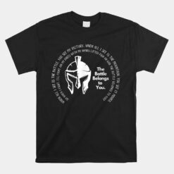 The Battle Belongs To You Unisex T-Shirt