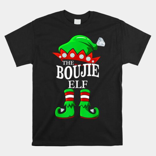 The Boujie Elf Matching Group Family Christmas Unisex T-Shirt