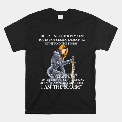 The Devil Whispered In My Ear Unisex T-Shirt