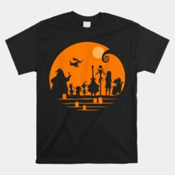 The Nightmare Before Christmas Halloween Silhouette Unisex T-Shirt