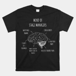 Theatre Mind Of Stage Manager Broadway Musical Theater Unisex T-Shirt