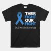 Their Fight Our Fight Child Abuse Awareness Blue Ribbon Unisex T-Shirt