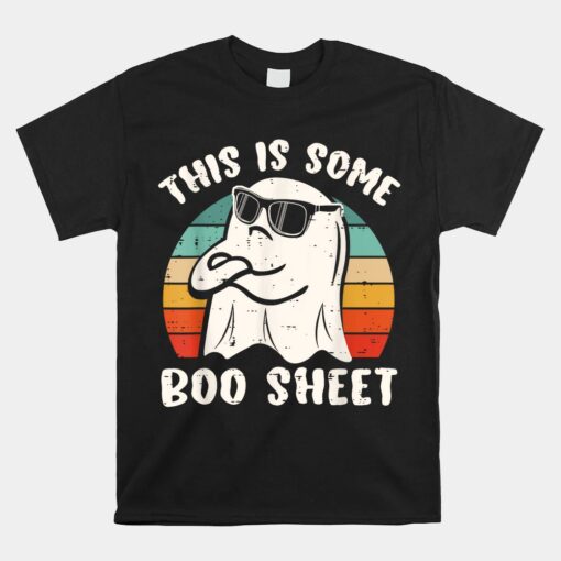 This Is Some Boo Sheet Halloween Ghost Unisex T-Shirt