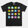 Tie Dye Colorful Lucky Shamrock Irish St Paddys Hippie Unisex T-Shirt