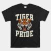 Tiger Pride Tiger Mascot Vintage School Sports Team Unisex T-Shirt