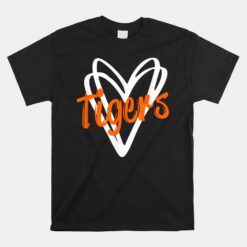 Tigers School Sports Fan Team Spirit Mascot Unisex T-Shirt