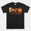 Tis The Season Football Coffee Latte Leaves Hello Pumpkin Unisex T-Shirt