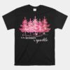 Tis The Season To Sparkle Cute Pink Christmas Tree Unisex T-Shirt