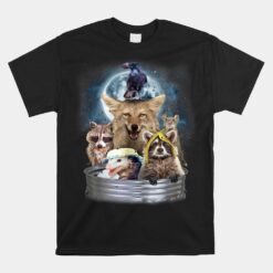 Trash Animals Howling At The Moon Unisex T-Shirt