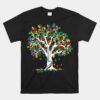 Tree Of Life Autism Awareness Month Unisex T-Shirt