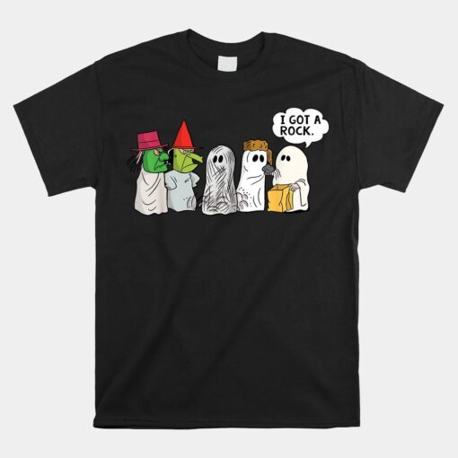 Trick Or Treat Halloween Ghost I Got A Rock Unisex T-Shirt