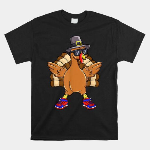 Turkey Trot Funny Thanksgiving Day Running Pilgrim Unisex T-Shirt