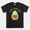 Twin Mamacado Cute Avocado Mama Fruit Pregnancy Pregnant Mom Unisex T-Shirt