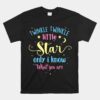 Twinkle Twinkle Little Star Gender Reveal Party Baby Shower Unisex T-Shirt