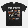 Types Of Cows Unisex T-Shirt