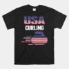 USA Team Curling Rock Jersey Unisex T-Shirt