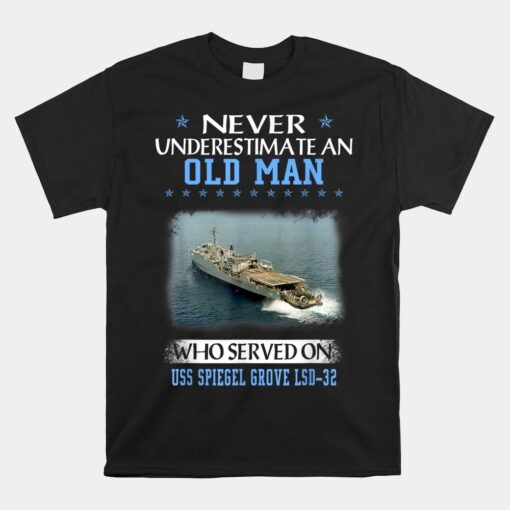 USS Spiegel Grove LSD-32 Veterans Day Unisex T-Shirt