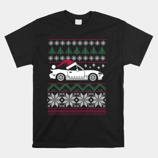 Ugly Christmas JDM Race Car V2 Unisex T-Shirt