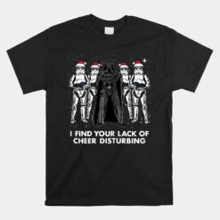 Vader Trooper Lack Cheer Christmas Unisex T-Shirt