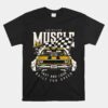 Vintage American Muscle Car Racing Flag Unisex T-Shirt