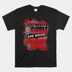 Vintage Halloween Cuddle Watch Scary Unisex T-Shirt