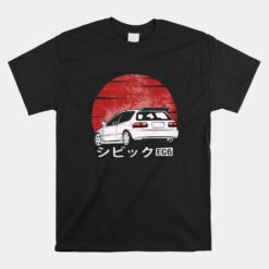 Vintage Hatch Civic Eg6 Unisex T-Shirt