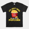 Vintage Retro Funny Popcorn Unisex T-Shirt