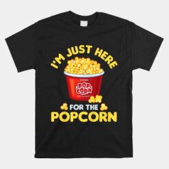 Vintage Retro Funny Popcorn Unisex T-Shirt