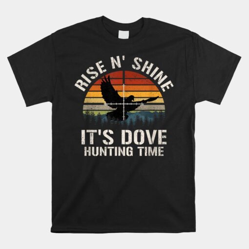 Vintage Sunset Dove Hunting Season Unisex T-Shirt