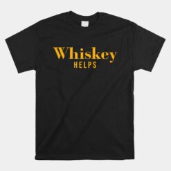 Vintage Whiskey Helps Designer Unisex T-Shirt