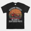 Weekend Forecast Rc Cars Racing And Scattered Parts  Unisex T-Shirt