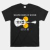 Whisper Words Of Wisdom Let-it Be Guitar Lake Shadow Unisex T-Shirt