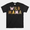 Wild One Mama Two Wild Birthday Outfit Zoo Birthday Unisex T-Shirt