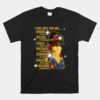 Wonder Black Woman Black Strong Unisex T-Shirt