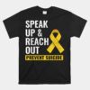 World Suicide Prevention Awareness Day Yellow Ribbon Unisex T-Shirt