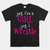 Wrestler Girl Wrestling Unisex T-Shirt