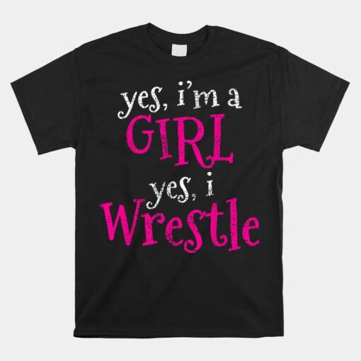 Wrestler Girl Wrestling Unisex T-Shirt