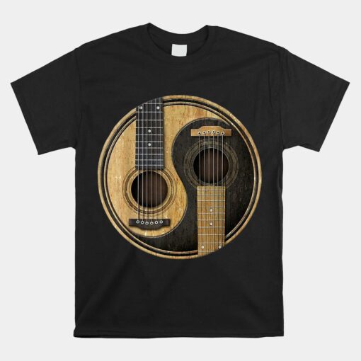 Ying Yang Guitar Unisex T-Shirt