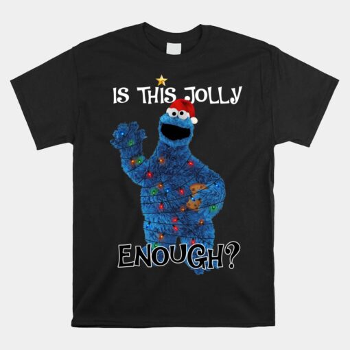 Yoonton Cookie Monster Is This Jolly Enough Unisex T-Shirt