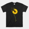 You Are My Sunshine Half Sunflower Dachshund Dog Unisex T-Shirt