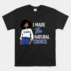 Zeta Phi Beta Sorority HBCU Black History Unisex T-Shirt