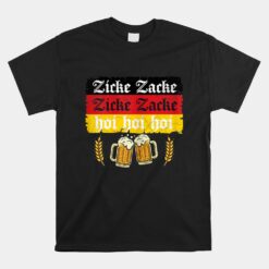 Zicke Zacke Hoi Hoi American Oktoberfest Clothing Unisex T-Shirt